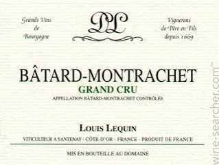 (image for) Louis Lequin Batard Montrachet Grand Cru 2002